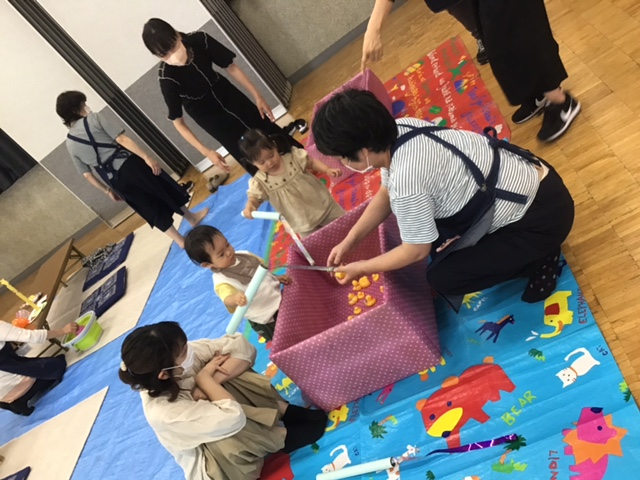 親子企画　さあ‼夏が来たよ～☆親子で一緒に遊んでつくって楽しんじゃおう♡
【倉敷エリア子育て応援PJ】