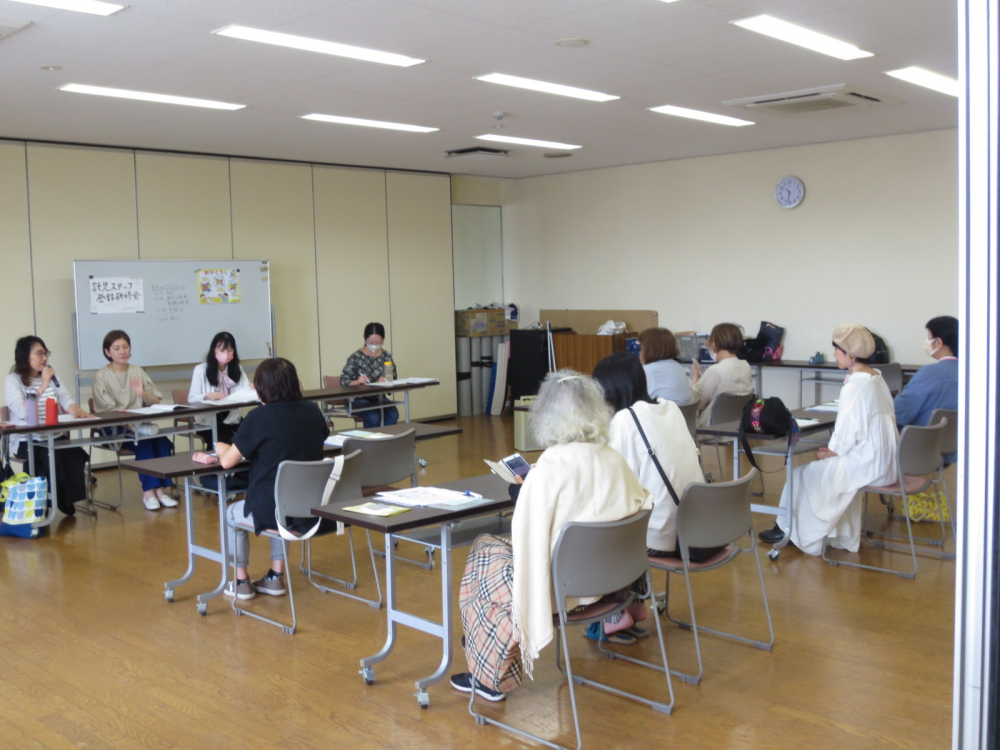 託児スタッフ研修会　登録説明会
【岡山西エリア子育て応援PJ】