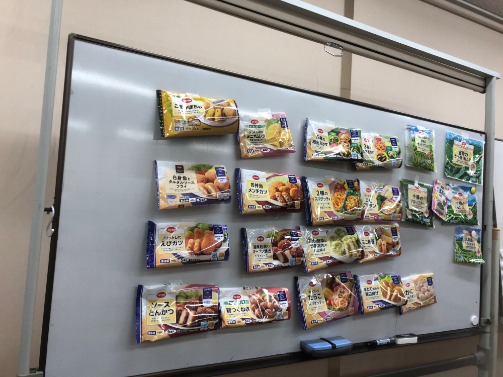 かんたん時短な弁当作り ～コープの冷凍食品を上手に使おう～
【井笠エリア鴨方東コープ委員会】