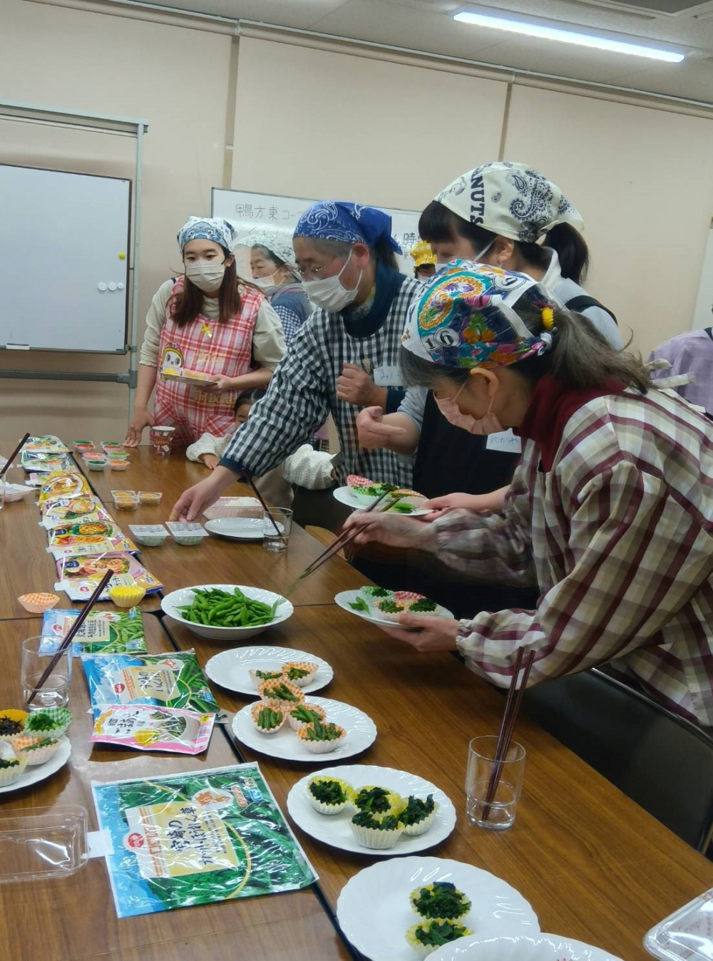 かんたん時短な弁当作り ～コープの冷凍食品を上手に使おう～
【井笠エリア鴨方東コープ委員会】